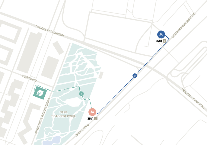 Карта проезда