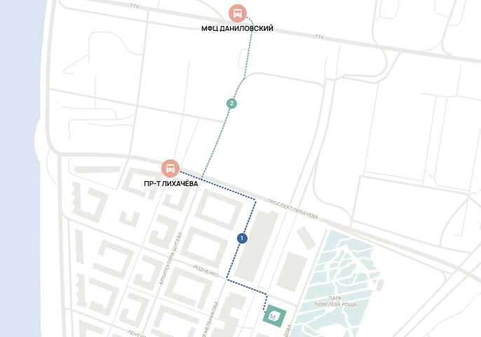 Карта проезда