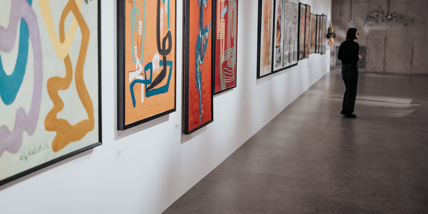 «Step off the pedestal» exhibition opening